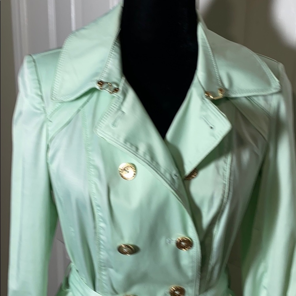 Double Breasted Front Peplum Jacket - image 7